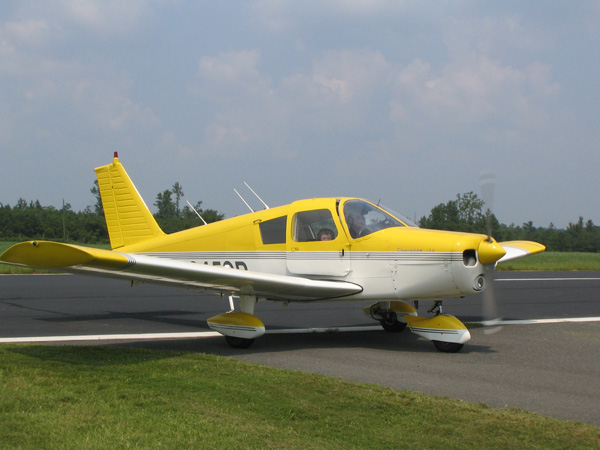 Turning into home taxiway